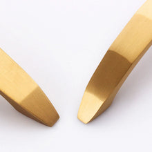 Load image into Gallery viewer, Modern Brass Cabinet Pull